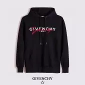 sweat givenchy pas cher sudadera capucha broderie logo black